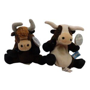 Coca Cola International Collection Argentina Nepal Cow Yak Plush w/ Tags Beanie